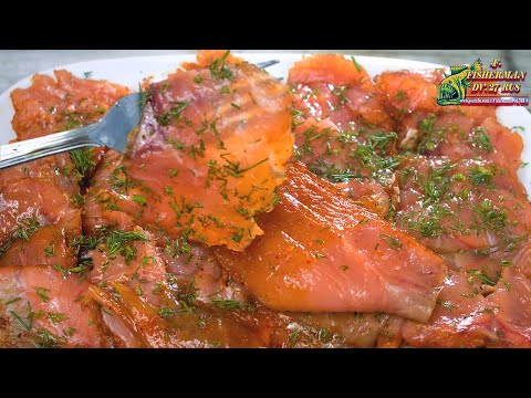 Видео: Малосольная горбуша на праздничный стол, солим по быстрому всего две минуты!