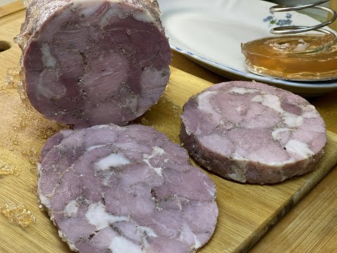 Видео: 176 # Колбаса в ветчинном контейнере - просто, быстро, легко и очень вкусно! - SUB -  Yami Yami