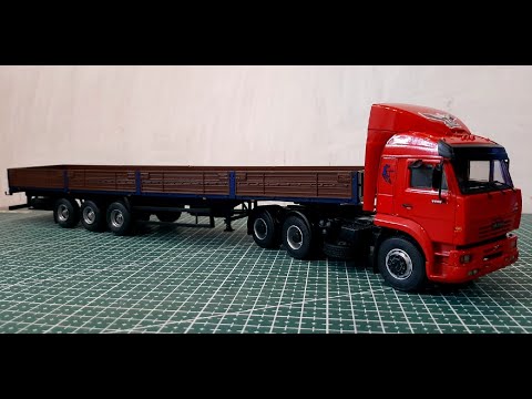 Видео: Сборка КАМАЗ 6460 AVD models