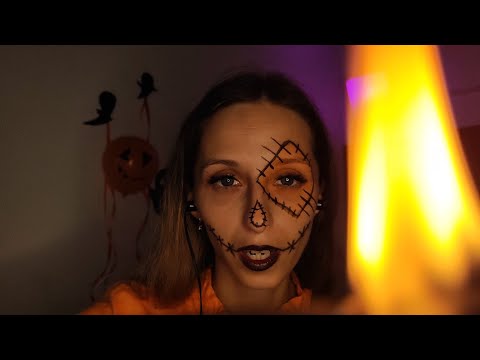 Видео: АСМР НА ХЭЛЛОУИН 🕷🕸🎃 Я - твоя темная сторона 🖤 100% МУРАШКИ 🔮 Шепот, шуршание, треск, огонь