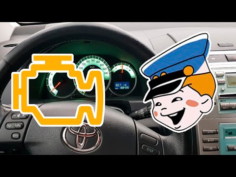 Видео: Toyota Corolla Verso не заводится, мигает датчик температуры, не горит Check Engine