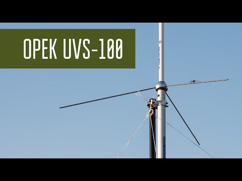 Видео: Opek UVS-100 - двухдиапазонная УКВ антенна. Проверка в полях, сравнение с GP.