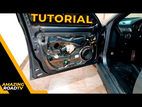 Видео: Mercedes W212 Как правильно снять обшивку передней двери и собрать обратно