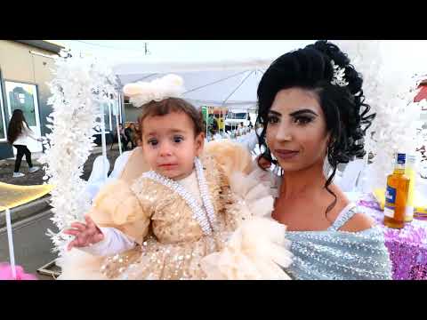 Видео: рождения ден на принцеса 1 годинка с. костиево