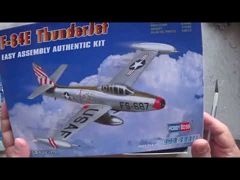 Видео: Republic F-84E and  F-84G Thunderjet, американские истребители с грузинскими корнями
