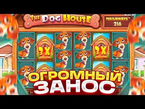 Видео: СЛОВИЛ ОГРОМНЫЙ ЗАНОС В THE DOG HOUSE MEGAWAYS!!! ЛЮТЫЙ КАМБЭК!!!