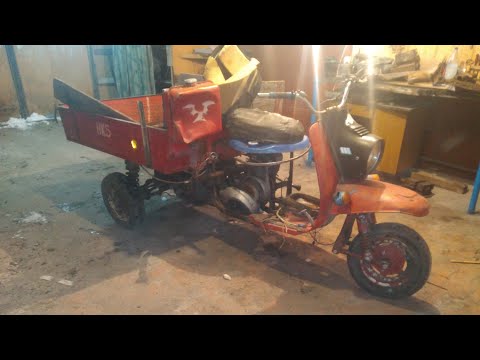 Видео: Мотороллер муравей подготовка к покраске 3 серия