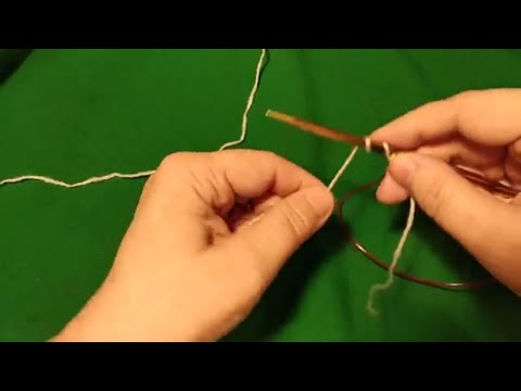 Видео: Набор петель с открытым краем. Два способа #ЛюдмилаТен #lusi_ten