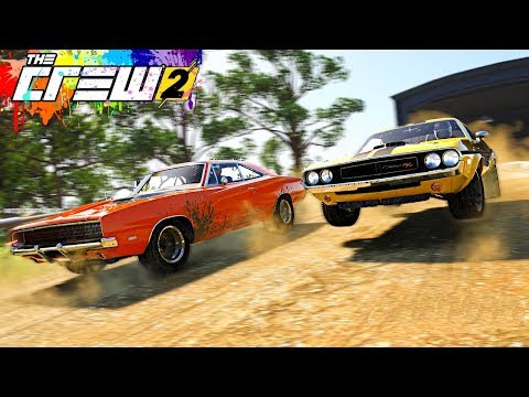 Видео: THE CREW 2 ШАШКИ - Dodge Challenger И Dodge Charger ЕДУТ В ПОТОКЕ! ШАШКИ С ДРУГОМ НА МАКС. СКОРОСТИ!