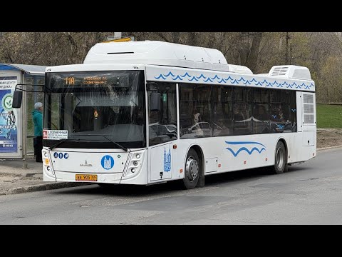 Видео: МАЗ 203.948 ВВ905 64 Маршрут №11А город Саратов 