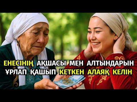 Видео: 😱 КЕМПІРДІҢ АЛТЫНДАРЫ МЕН АҚШАЛАРЫН ҰРЛАП ҚАШЫП КЕТКЕН АЛАЯҚ КЕЛІНШЕКТІҢ СҰМДЫҚТАРЫ, әсерлі әңгіме