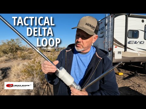 Видео: ТАКТИЧЕСКАЯ ДЕЛЬТА-ПЕТЛЯ от антенны Chameleon | Радиолюбитель K7SW