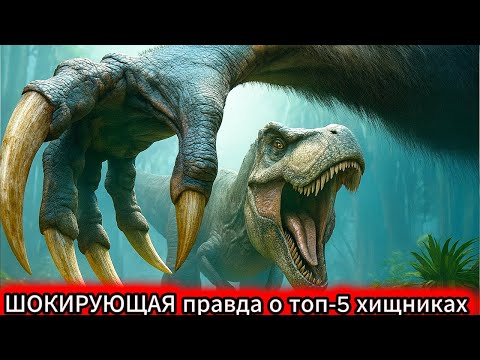 Видео: ЭТИХ динозавров боялись ВСЕ! ШОКИРУЮЩАЯ правда о топ-5 хищниках!