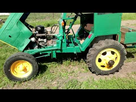 Видео: Трактор самодельный отработавший 31год