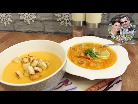 Видео: Два чечевичных, постных супа, в одной кастрюле. Полезно и вкусно.  От кухня в Кайф.