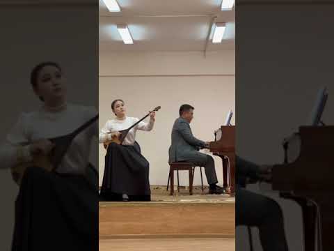 Видео: Паганини “Венецианский карнавал” на домбре/домбыра ор: Тоқтан Нұрдана