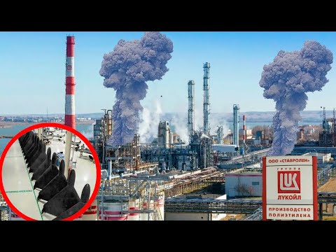 Видео: Разрыв цепи: Уставший Ставролен ударил под дых Шахед-прому! Дроны гонят Лукойл к натуральному краху!