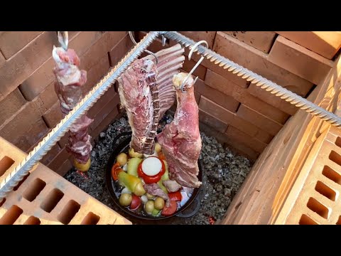 Видео: МЯСНОЕ АССОРТИ и хрустящий хлеб В ТАНДЫРЕ за 1400 руб. ГОТОВИМ НА ЮМОРЕ.