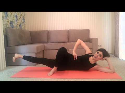 Видео: Пилатес упражнения для ног