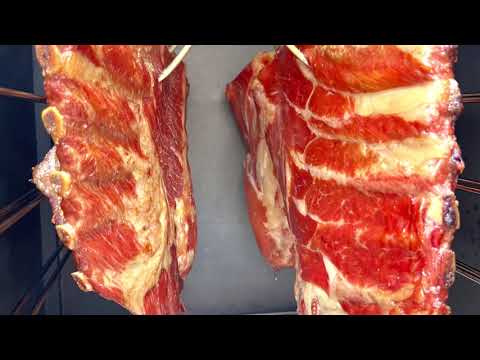 Видео: Ребрышки горячего копчения ( от начала до конца)