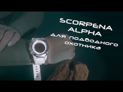 Видео: Компьютер для подводного охотника SCORPENA Alpha