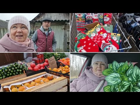 Видео: ЕДЕМ НА РЫНОК. МАЛЕНЬКИЕ ЖЕНСКИЕ РАДОСТИ. ПОСМОТРИМ ЧТО КУПИЛИ.