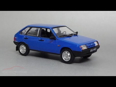 Видео: ВАЗ-2109 «Спутник» Samara | Kultowe Auta PRL-u №56- Автолегенды Польши | Коллекция моделей 1:43