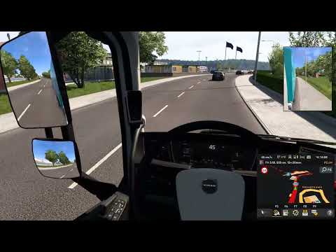 Видео: Рейс Стокгольм   Рига Еuro Truck Simulator 2 13