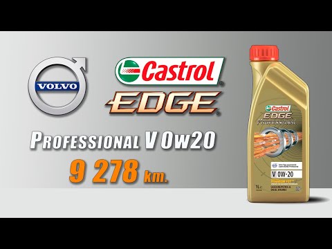 Видео: Castrol Edge Professional V 0w20 (отработка из Volvo 9 278 km , 149 моточасов, дизель)