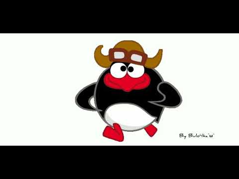 Видео: Пин бежит под музыку из ПИНляндии (Финская полька)