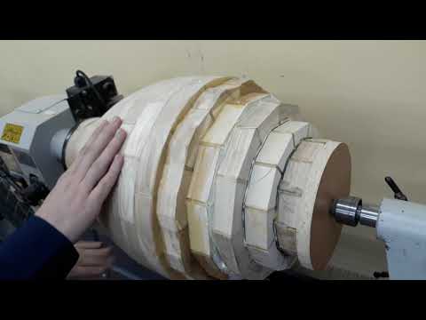 Видео: Большая сегментная ваза