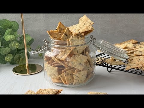 Видео: Хрустящие КРЕКЕРЫ на остатках закваски
