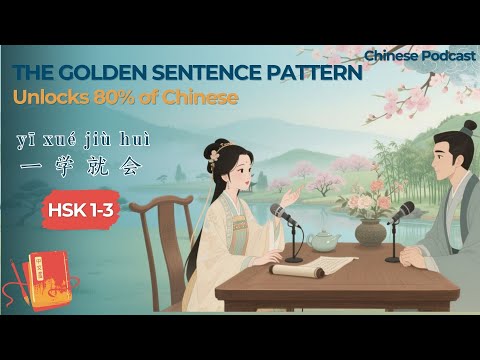 Видео: [HSK 1-3] Золотая структура предложения, которая открывает 80% китайского языка | 解锁80%中文对话的黄金句式