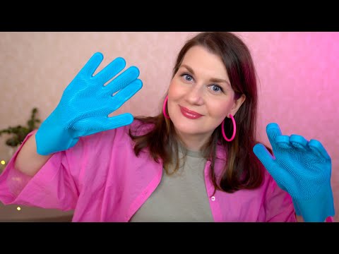 Видео: АСМР для Сна, Перчатки, Шепот, Звуки ASMR Sounds, Whisper, Gloves