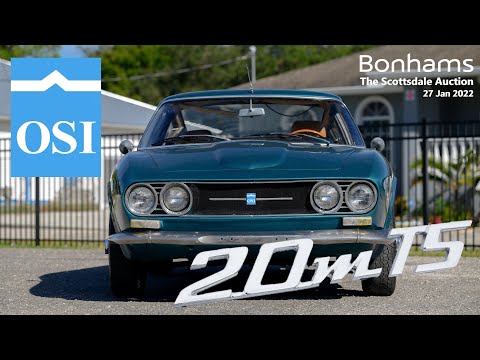 Видео: 1967 OSI 20M TS - Bonhams The Scottsdale Auction, 27 января 2022 (ENG SUB)