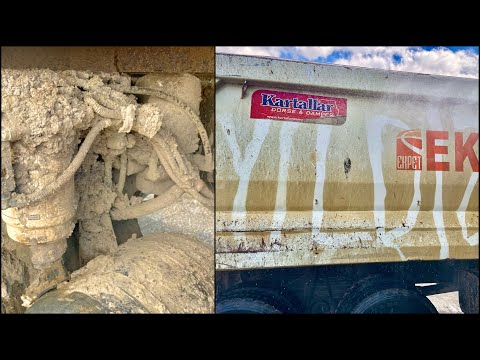 Видео: Как помыть СУПЕР ГРЯЗНЫЙ ГРУЗОВИК 4x4! Детализация #стирка #asmr