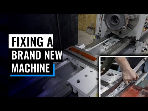 Видео: Новый токарный станок — переделка совершенно нового станка