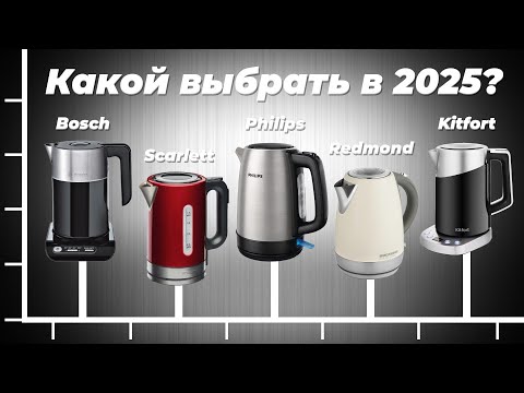 Видео: Какой металлический электрочайник выбрать в 2025 года? ТОП 5 рейтинг чайников по цене-качеству