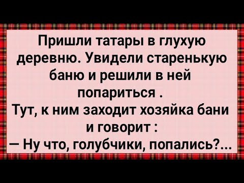 Видео: Как Татары в Бане Парились! Сборник Свежих Анекдотов! Юмор!