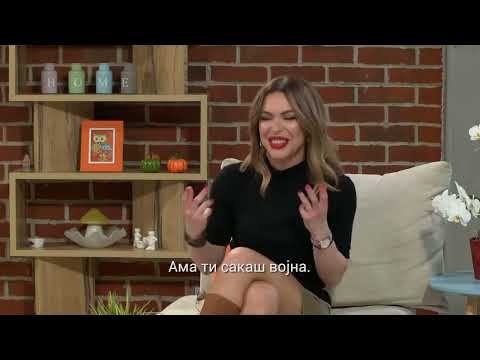 Видео: Преслава од „Преспав“ запеа сред интервју Само македонски песни нарачувам во кафеана