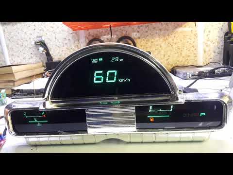 Видео: Газ 21 электронная приборная панель . Ч2: back to the future