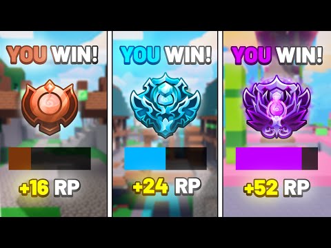 Видео: Победа в КАЖДОМ РАНГЕ в Roblox Bedwars..