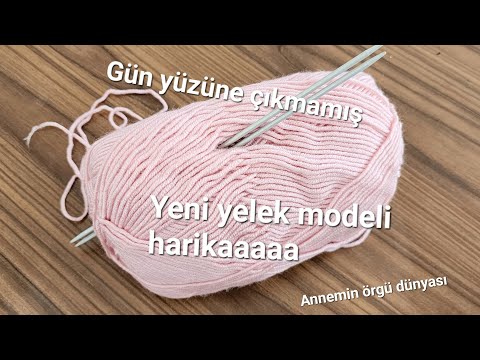 Видео: Легкий жилет, кардиган, шаль, одеяло, схема вязания двумя спицами ✔️Простой узор для вязания