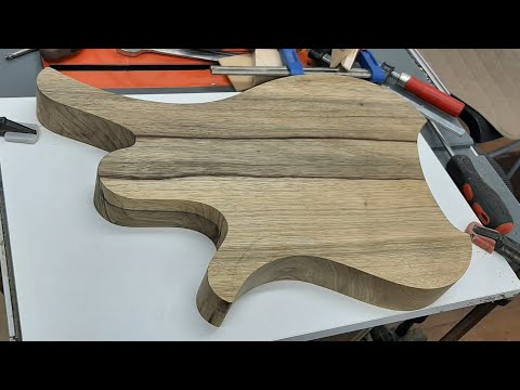 Видео: OMGUITARS. Корпус для безголовой гитары (Headless) Часть 2.