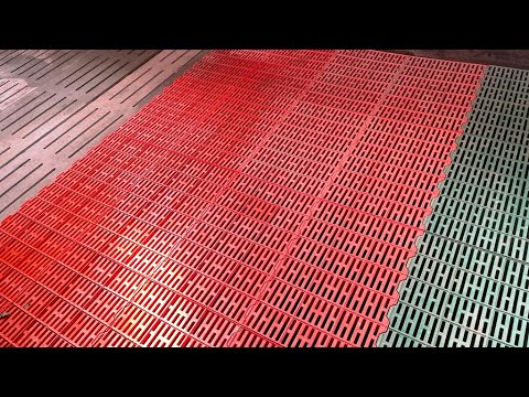 Видео: Щелевой пол для доращивания поросят. Ответы на вопросы.