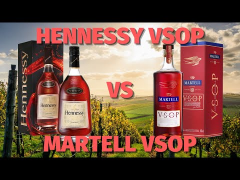 Видео: Коньяк HENNESSY VSOP и MARTELL VSOP / дегустация и сравнение