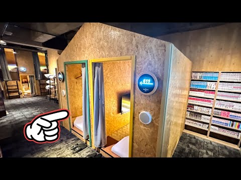 Видео: Капсульный отель в новом стиле в Токио 😴🛌 Tokyo Japan 🇯🇵 eeGee STAY Kamata