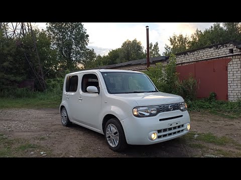 Видео: Знаменитый Nissan Cube 18г. 63000км 1150р в Н. Новгороде