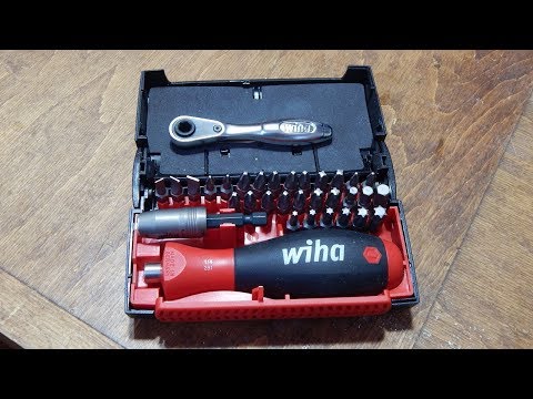 Видео: Набор бит и трещотка от Wiha