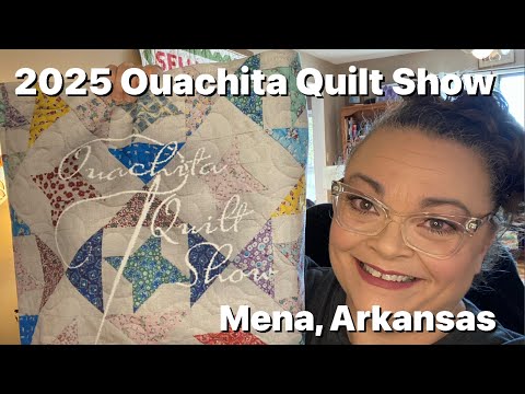 Видео: Выставка лоскутных одеял в Уошито 2025 года — Мена, Арканзас